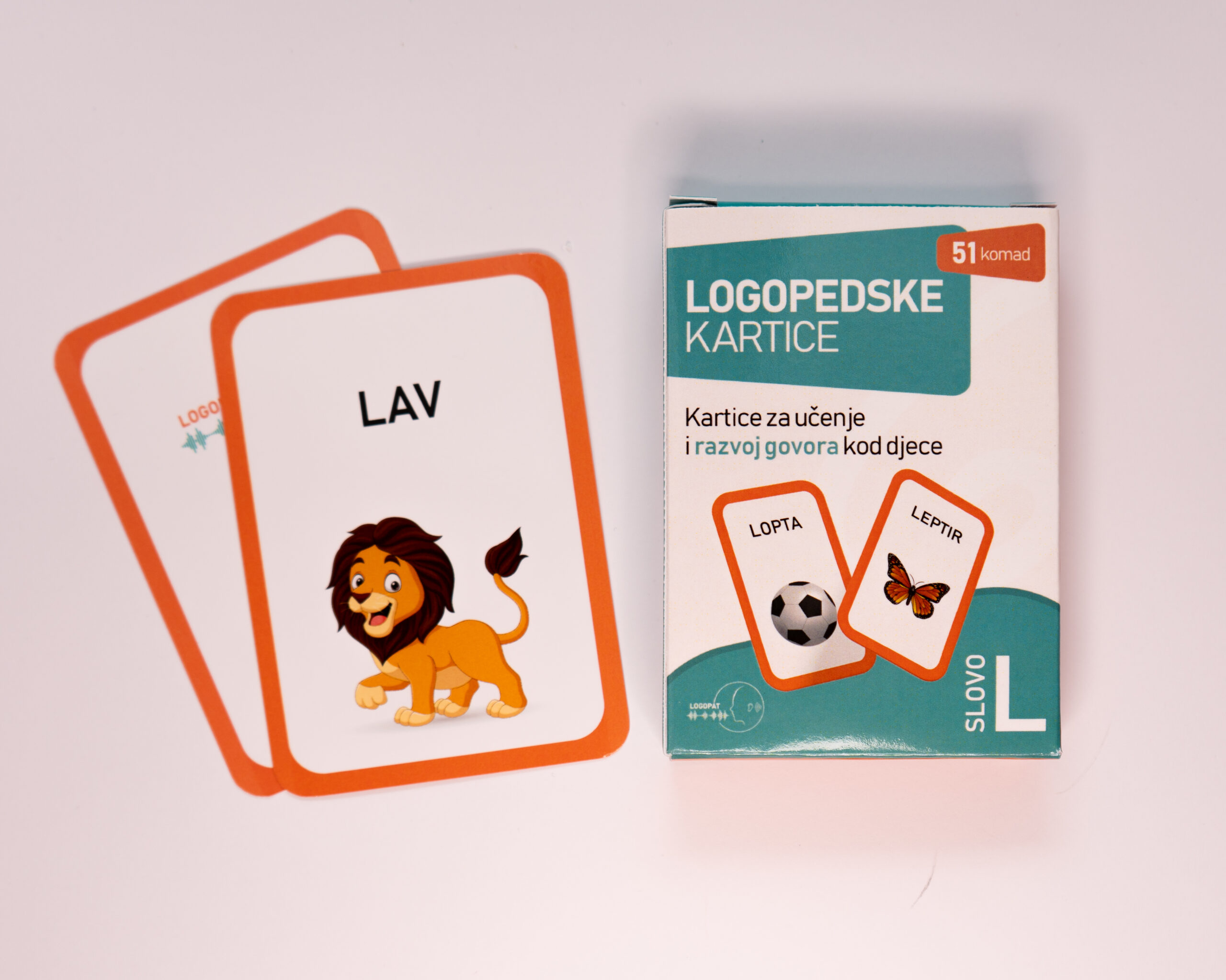 Logopedske kartice - slovo L (Latinica) - Image 3