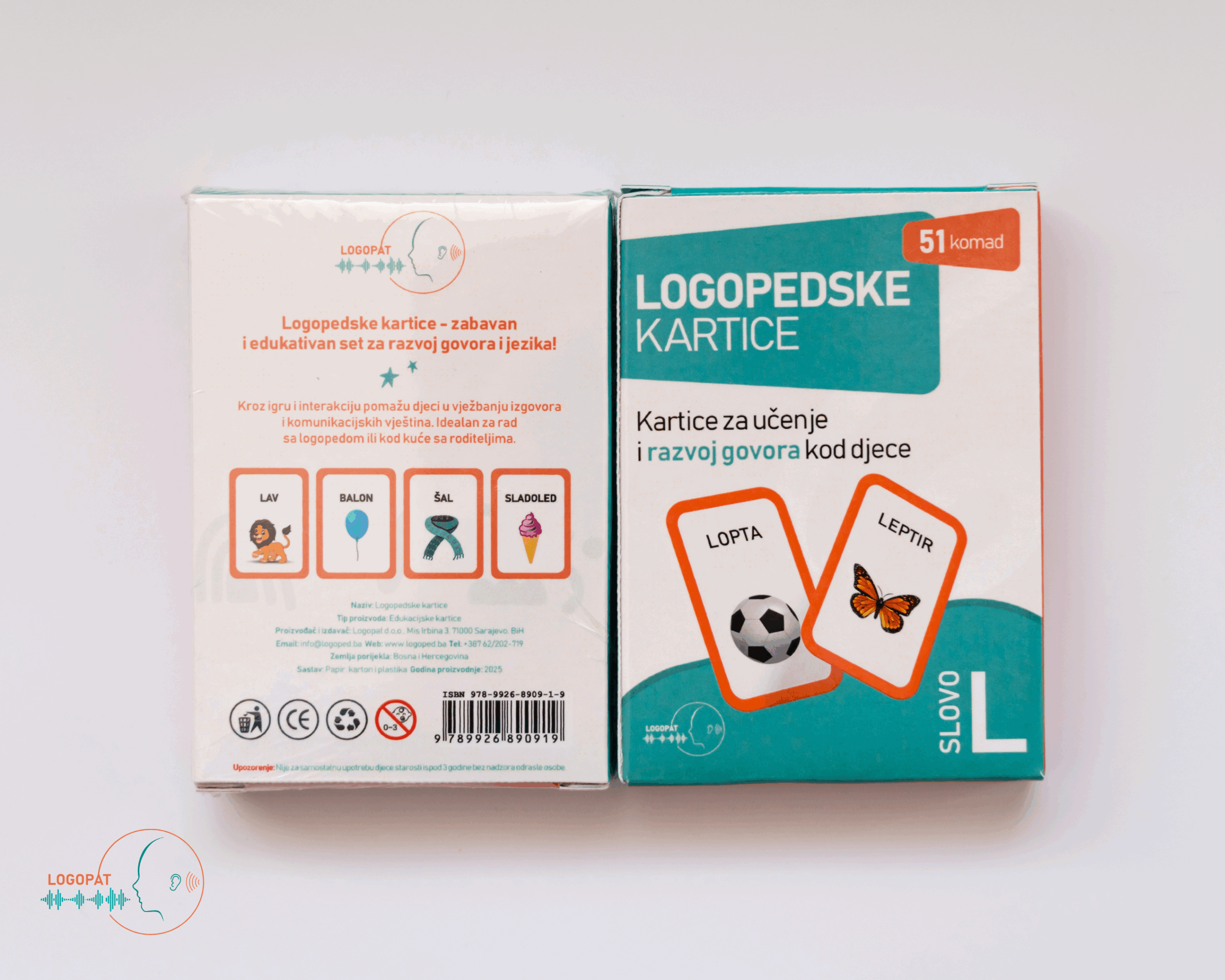 Logopedske kartice - slovo L (Latinica) - Image 10